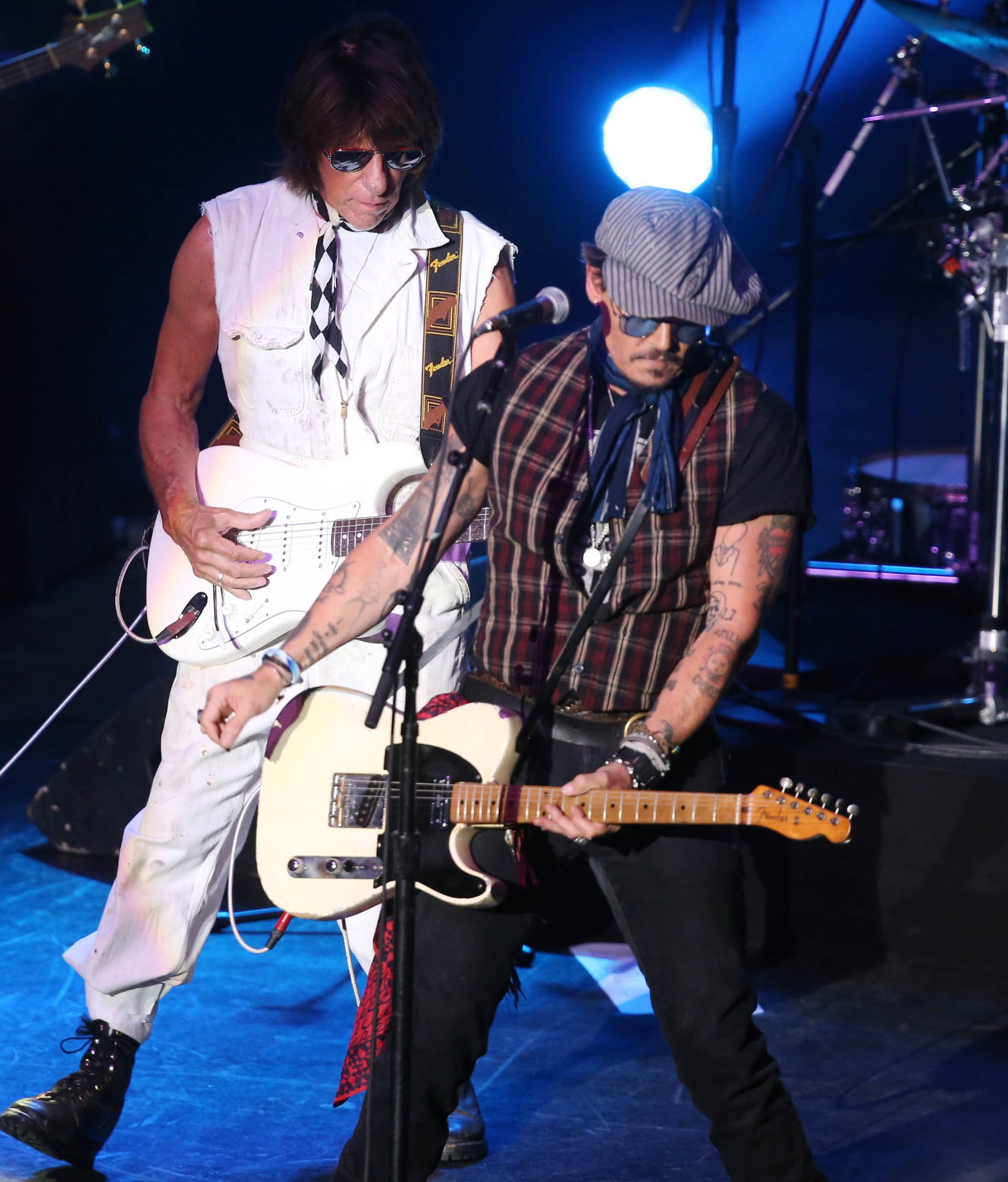 Jeff Beck and Johnny Depp